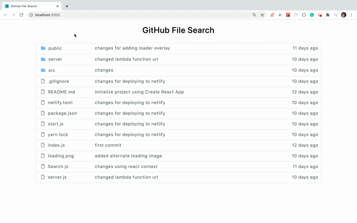 How to Build a Clone of GitHub's File Search Functionality